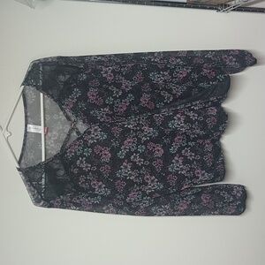 No Boundaries Sheer Long Sleeve Top